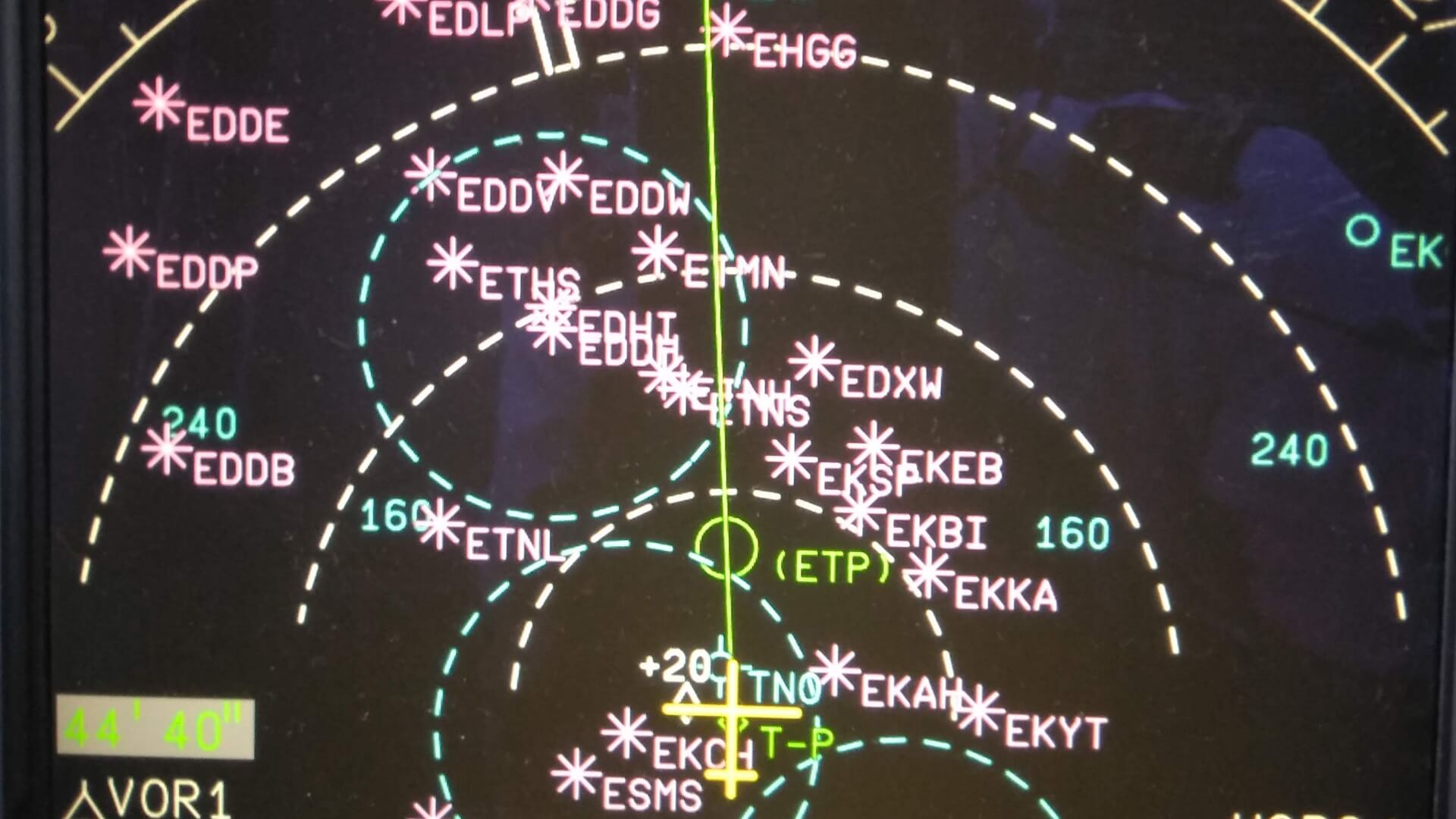 Airbus Navigation Display